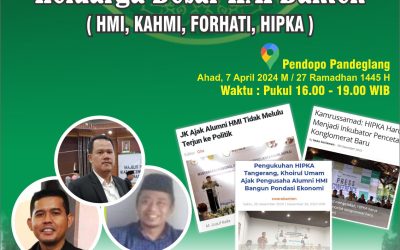 HIPKA Banten Akan Gelar Silaturahmi Ramadhan, Begini Tanggapan Alumni HMI