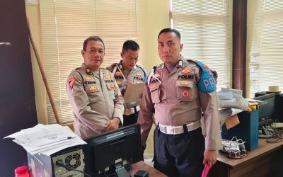 Pastikan Kehadiran Personel Setelah Melaksanakan Cuti Sipropam Sidak Ke Satker Polres Serang Polda Banten