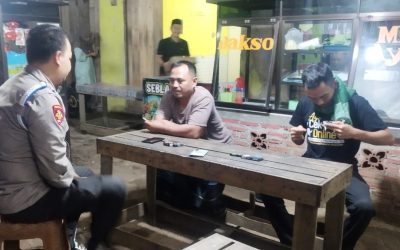 Patroli Malam Dialogis Polsek Bojong Polres Pandeglang: Meningkatkan Kesadaran Kamtibmas Di Wilayah Hukum