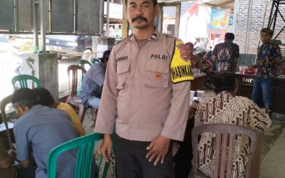 Anggota Polsek Banjarsari Melaksanakan Kegiatan Sambang Di Desa.Cibatur Keusik