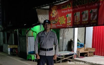 Tingkatkan Keamanan Polsek Panggarangan Polres Lebak Laksanakan Giat Patroli Pada Malam Hari 