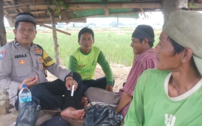 Anggota Unit Binmas Polsek Rajeg Polresta Tangerang Melaksanakan Kegiatan Sambang
