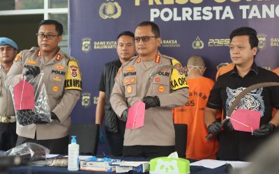 Tawuran Sebabkan Korban Luka, Polresta Tangerang Polda Banten Amankan Pelaku