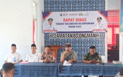 Kanit Binmas Polsek Bojongmanik Polres Lebak Hadiri Rapat Persiapan PHBN Di Kecamatan Bojongmanik