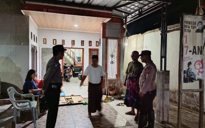 Personil Polsek Bojongmanik Polres Lebak Patroli Sambangi Para Warga