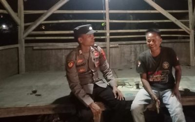 Anggota Polsek Lebakgedong Polres Lebak melaksanakan giat Patroli Malam Di Wilkum Kec. Lebakgedong