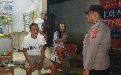 Patroli Malam Polsek Bojong Polres Pandeglang Untuk Antisipasi Tindak Pidana 3C