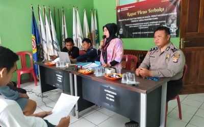 Ciptakan Suasana Kondusif Kspkt Polsek Bojongmanik Polres Lebak Monitoring Rapat Pleno Terbuka Rekapitulasi Daftar Pemilih Hasil Pemutakhiran Data Tingkat Desa 