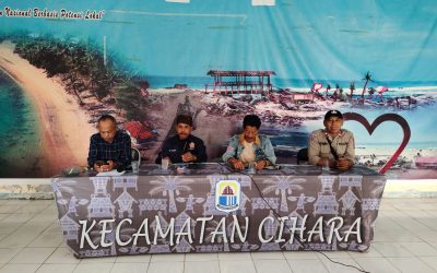 Polsek Panggarangan Polres Lebak Hadiri Kegiatan Technical Meeting Sepak Bola Tingkat Desa se-Kecamatan Cihara Di Aula Kantor Kecamatan Cihara