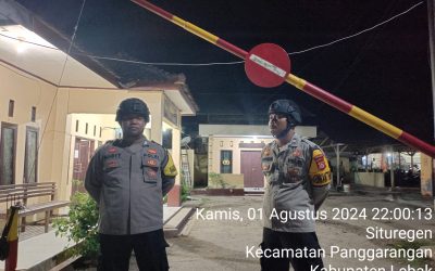 Guna Kewaspadaan Dan Kesiap Siagaan Personil Piket Polsek Panggarangan Polres Lebak Giat Sispam Mako