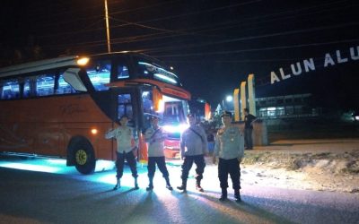 Polsek Banjarsari Polres Lebak Gelar Apel Persiapan Patroli KKRYD Antisipasi Gangguan Kamtibmas