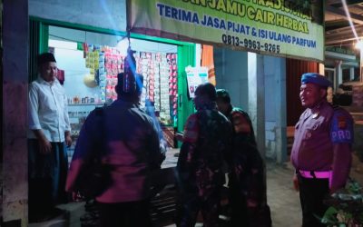 Cegah Premanisme Jalanan, Polsek Cijaku Polres Lebak Gelar KRYD Gabungan