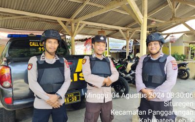 Guna Kewaspadaan Dan Kesiap Siagaan Personil Piket Polsek Panggarangan Polres Lebak Giat Sispam Mako