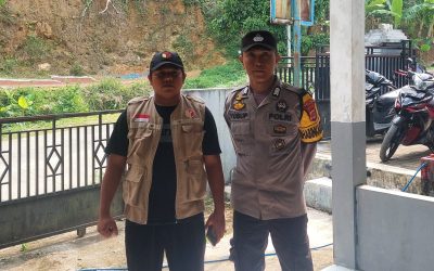 Anggota Polsek Lebakgedong Silahturahmi Kepada Warga Desa Lebakgedong Kec. Lebakgedong