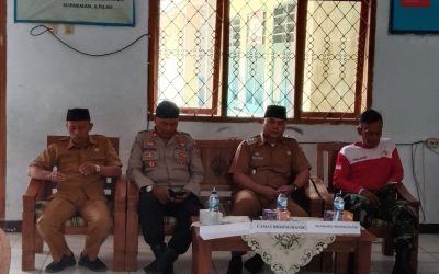 Kapolsek Bojongmanik Polres Lebak Bersama Forkopimcam Bojongmanik Menghadiri Undangan Rapat Pleno Rekapitulasi DPHP Tingkat Kecamatan Bojongmanik