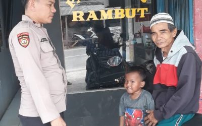 Anggota Polsek Banjarsari Melaksanakan Kegiatan Sambang Di Desa.Jalupnggirng