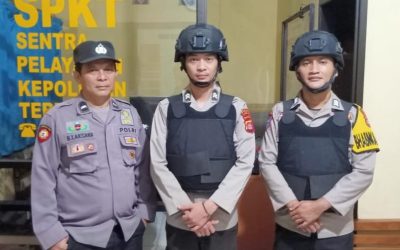 Tingkatkan Kewaspadaan, Personil Anggota Polsek Cipanas Polres Lebak Siaga Mako Antisipasi Gangguan Dari OTK