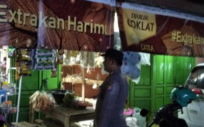 Jaga Kamtibmas Polsek Bojongmanik Polres Lebak Patroli Kontrol Pedagang