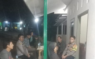 Polsek Bojong Polres Pandeglang Gelar Patroli Malam di Desa Binaan untuk Menciptakan Kondusifitas Wilayah