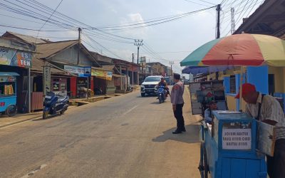 Polsek Bojong Polres Pandeglang Gelar Kegiatan Strong Point Ciptakan Kamseltibcar Lantas