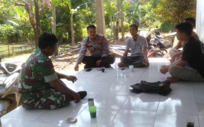 Bhabinkamtibmas Polsek Bojong Polres Pandeglang Laksanakan Kunjungan kepada Warga Binaan Di Desa Bojong