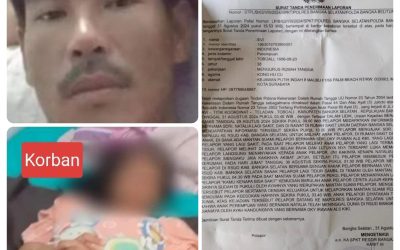 Seorang Ayah Kandung Tega Aniaya Anak Kandungnya, Hingga Meyebabkan Korban Meninggal Dunia