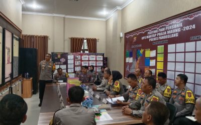 Dalam Rangka OMP 2024, Biro Ops Polda Banten Asistensi dan Supervisi ke Polres Pandeglang