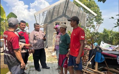 Bhabinkamtibmas Lakukan Kegiatan Humanis, Sambangi Warga Kampung Jati