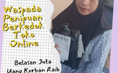 Berkedok Toko Online Pelaku Gasak Uang Korban Belasan Juta Rupiah