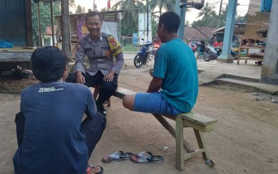 Cara Polisi Sampaikan Pesan Kamtibmas Kepada Komunitas Opang di Dusun Kaligandu