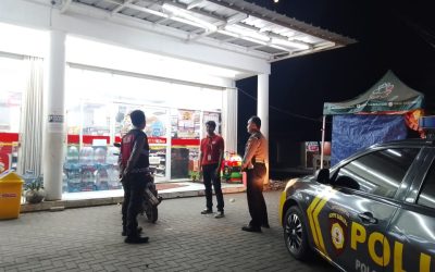 Patroli Dialogis Polsek Kotabaru Sambangi Minimarket Alfamart 24 Jam