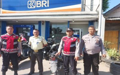 Polsek Klari Patroli Dialogis Sambangi Security Perbankan