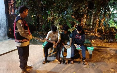 Anggota Polsek Tempuran Bina Anak Nongkrong, Untuk Tidak Terprovokasi Keributan