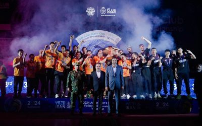 Tim Voli Putra Bhayangkara Presisi Meraih Juara III Di Asian Men’s Club Volleyball