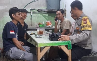 Edukasi Pemuda, Bhabinkamtibmas Polsek Klari Berikan Himbauan Kenakalan Remaja