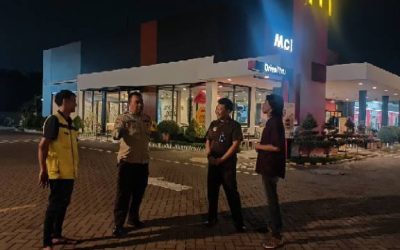 Bhabinkamtibmas Polsek Pasar Kemis Polresta Tangerang Patroli Cek In Titik Barcode Grand Batavia