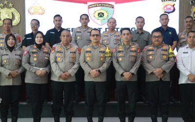 Kunjungan Tim Audit Kinerja Itwasda Polda Banten Di Polresta Tangerang