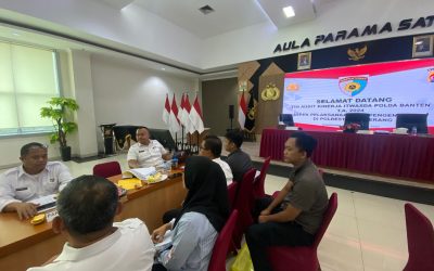 KBO dan Anggota Sat Reskrim Polresta Tangerang Polda Banten Mengikuti Audit Kinerja Oleh Itwasda Polda Banten Tahun Anggaran 2024