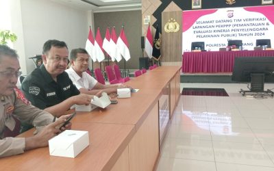 KBO Sat Reskrim dan Anggota Polresta Tangerang Polda Banten Ikuti Pemantauan & Evaluasi Kinerja Penyelenggaraan Pelayanan Publik 2024