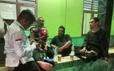 Parsonel Polsek Majalaya Lakukan Patroli Dialogis Pada Malam Hari Wasapadi Gangguan Kamtibmas