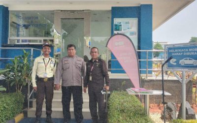 Polsek Telukjambe Barat Gelar Patroli Siang di PT. Firmenich Aromatics Indonesia