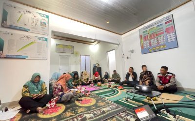 Bhabinkamtibmas Polsek Majalaya hadiri Minilokarya stunting