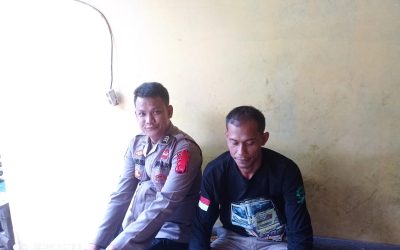 Personil Polsek Gunungkencana Polres Lebak Melaksanakan Giat Cooling System Kepada Tokmas,Tokoh Agama, Toda Desa Cicaringin