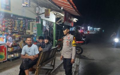 Wujudkan Keamanan Dan Ketertiban Masyarakat Anggota Polsek Lebakgedong Polres Lebak Giat Patroli Dialogis