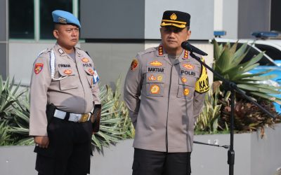 Pimpin Apel Pagi, Kapolresta Tangerang Polda Banten Tekankan Personel Tingkatkan Kedisiplinan 