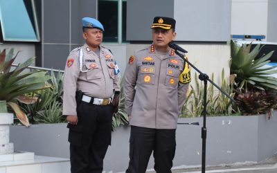 Apel Pagi Personil Satreskrim Polresta Tangerang Dengan Arahan Kapolresta Tangerang Polda Banten 