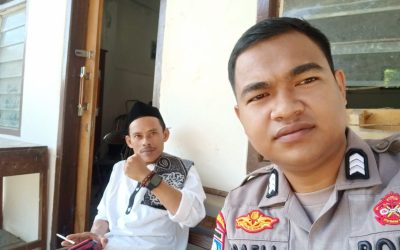 Kunjungi Warga Masyarakat Bhabinkamtibmas Polsek Gunungkencana Polres Lebak Ajak Ikut Serta Jaga Kamtibmas