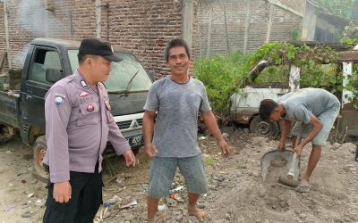 Peran Bhabinkamtibmas Polsek Cinangka Laksanakan Sambang 