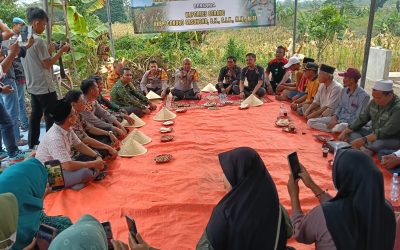 Kapolres Serang Polda Banten Berikan Bantuan Bibit,Pupuk dan Pestisida Pada Gapoktan Budi Makmur Kopo