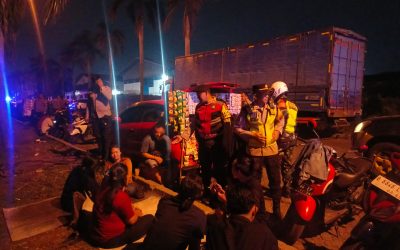 Polres Serang Polda Banten Bersama Kodim 0602 serang Menggelar Patroli KRYD 